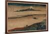 Bushu Tamagawa-Katsushika Hokusai-Framed Giclee Print