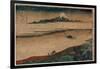 Bushu Tamagawa-Katsushika Hokusai-Framed Giclee Print