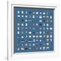 Business and Finance Flat Icons Big Set-bloomua-Framed Art Print