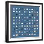 Business and Finance Flat Icons Big Set-bloomua-Framed Art Print