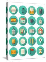 Business and Finance Modern Icons Set-bloomua-Stretched Canvas