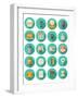 Business and Finance Modern Icons Set-bloomua-Framed Art Print