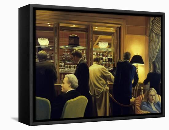 Business and Pleasure-Dale Kennington-Framed Stretched Canvas