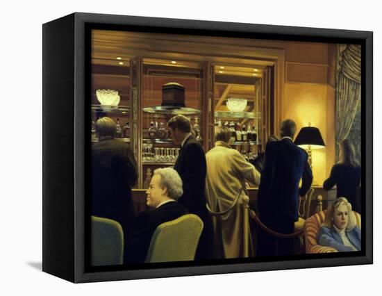 Business and Pleasure-Dale Kennington-Framed Stretched Canvas