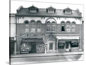 Business Block on South Union Avenue, Tacoma, WA, 1927-Marvin Boland-Stretched Canvas