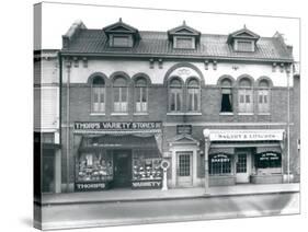 Business Block on South Union Avenue, Tacoma, WA, 1927-Marvin Boland-Stretched Canvas