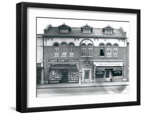 Business Block on South Union Avenue, Tacoma, WA, 1927-Marvin Boland-Framed Giclee Print