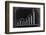 Business Chart on Blackboard Showing Increase in Sales-olechowski-Framed Photographic Print