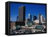Business District, Atlanta, GA-Mark Gibson-Framed Stretched Canvas