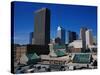 Business District, Atlanta, GA-Mark Gibson-Stretched Canvas