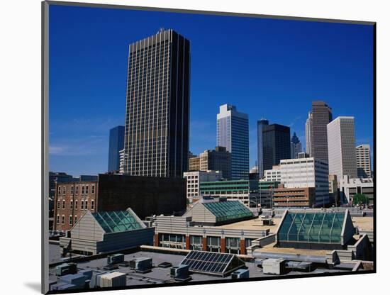 Business District, Atlanta, GA-Mark Gibson-Mounted Photographic Print