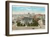 Business District, Fort Worth, Texas-null-Framed Art Print