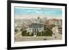 Business District, Fort Worth, Texas-null-Framed Premium Giclee Print