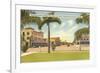 Business District, Hollywood, Florida-null-Framed Premium Giclee Print