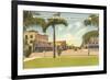 Business District, Hollywood, Florida-null-Framed Premium Giclee Print