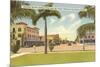 Business District, Hollywood, Florida-null-Mounted Premium Giclee Print