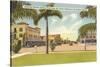 Business District, Hollywood, Florida-null-Stretched Canvas