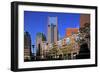 Business District in The Hague, South Holland, Netherlands, Europe-Hans-Peter Merten-Framed Photographic Print