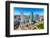 Business District in Warsaw, Poland-Scanrail-Framed Photographic Print