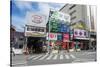 Business district, Naha, Okinawa, Japan, Asia-Michael Runkel-Stretched Canvas