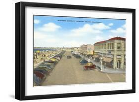 Business District, Newport Beach, California-null-Framed Art Print