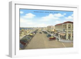 Business District, Newport Beach, California-null-Framed Art Print