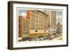 Business District of Utica, New York-null-Framed Art Print