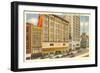 Business District of Utica, New York-null-Framed Art Print