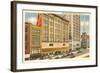 Business District of Utica, New York-null-Framed Art Print