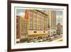 Business District of Utica, New York-null-Framed Premium Giclee Print