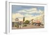 Business District, Vero Beach, Florida-null-Framed Art Print