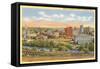 Business District, Youngstown, Ohio-null-Framed Stretched Canvas