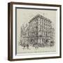 Business House of Messers W H Smith and Son, Newsvendors, in the Strand-null-Framed Giclee Print