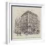 Business House of Messers W H Smith and Son, Newsvendors, in the Strand-null-Framed Giclee Print