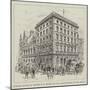 Business House of Messers W H Smith and Son, Newsvendors, in the Strand-null-Mounted Giclee Print