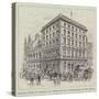 Business House of Messers W H Smith and Son, Newsvendors, in the Strand-null-Stretched Canvas