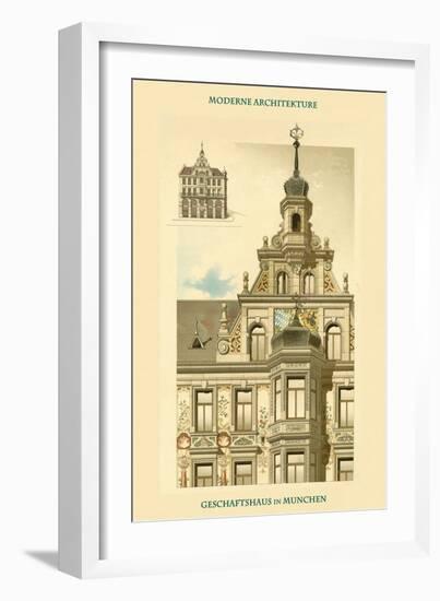 Business in Munich-Geirg Meister-Framed Art Print