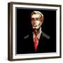 Business Man in Pop Art Style-vectomart-Framed Premium Giclee Print