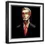 Business Man in Pop Art Style-vectomart-Framed Premium Giclee Print