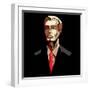 Business Man in Pop Art Style-vectomart-Framed Premium Giclee Print