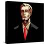 Business Man in Pop Art Style-vectomart-Stretched Canvas