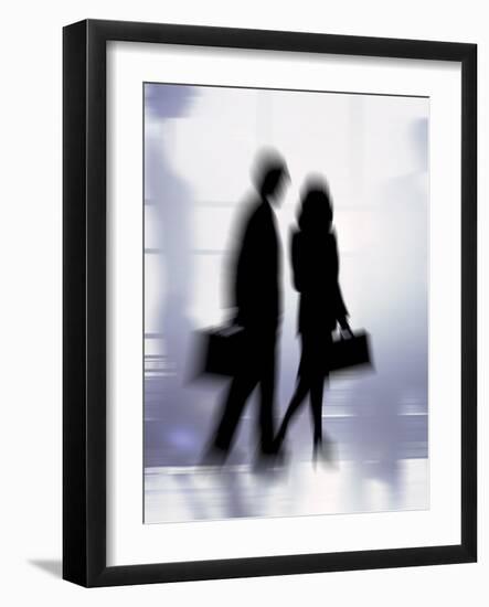 Business People-PASIEKA-Framed Photographic Print