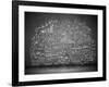 Business Sketch Ideas Against Dark Wall Background-Sergey Nivens-Framed Art Print