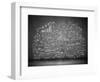 Business Sketch Ideas Against Dark Wall Background-Sergey Nivens-Framed Art Print