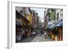 Business Street in Danshui, Suburb of Taipei, Taiwan, Asia-Michael Runkel-Framed Photographic Print