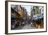 Business Street in Danshui, Suburb of Taipei, Taiwan, Asia-Michael Runkel-Framed Photographic Print