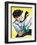 Business Warrior-Harry Briggs-Framed Giclee Print