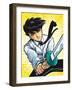 Business Warrior-Harry Briggs-Framed Giclee Print