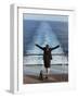 Business Woman on a Cruise Ship, Nassau, Bahamas, West Indies, Caribbean, Central America-Angelo Cavalli-Framed Photographic Print