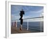 Business Woman on a Cruise Ship, Nassau, Bahamas, West Indies, Caribbean, Central America-Angelo Cavalli-Framed Photographic Print